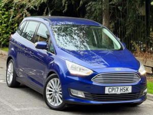 2017 Ford Grand C-Max 1.5 Tdci Titanium MPV 5dr Diesel Manual Euro 6 (s/s) (120 Ps) in Blue — image 2