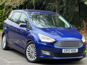 2017 Ford Grand C-Max 1.5 Tdci Titanium MPV 5dr Diesel Manual Euro 6 (s/s) (120 Ps) in Blue — image 3