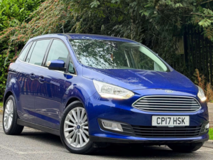 2017 Ford Grand C-Max 1.5 Tdci Titanium MPV 5dr Diesel Manual Euro 6 (s/s) (120 Ps) in Blue — image 4