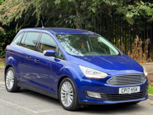 2017 Ford Grand C-Max 1.5 Tdci Titanium MPV 5dr Diesel Manual Euro 6 (s/s) (120 Ps) in Blue — image 5