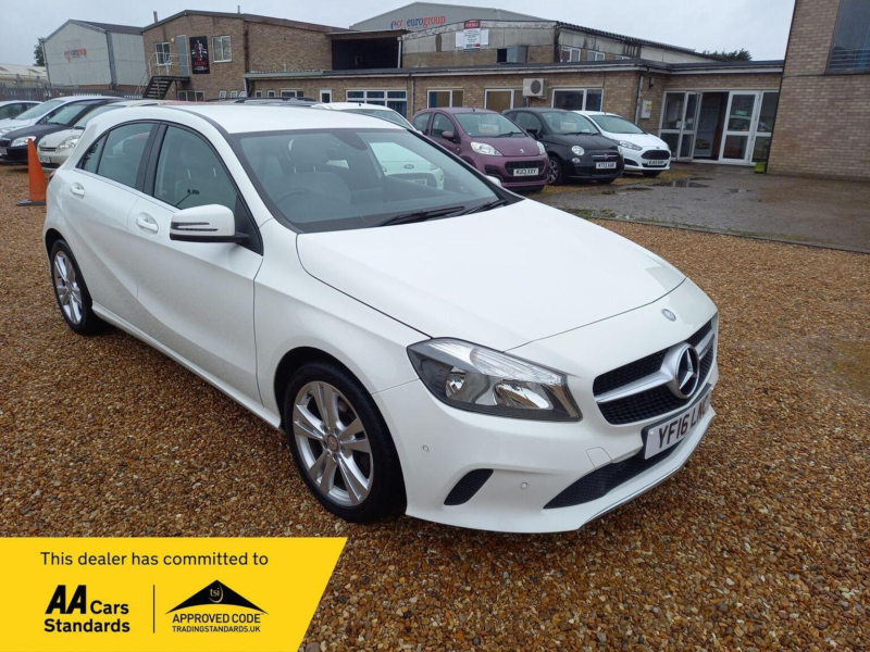 2016 Mercedes-Benz A Class 2.1 A200d Sport (executive) Euro 6 (s/s) 5dr in White — image 1