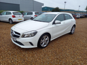 2016 Mercedes-Benz A Class 2.1 A200d Sport (executive) Euro 6 (s/s) 5dr in White — image 3