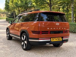 2024 Hyundai Santa Fe 1.6 T-Gdi 13.8kwh Ultimate Auto 4WD Euro 6 (s/s) 5dr (7seat) in Orange — image 4