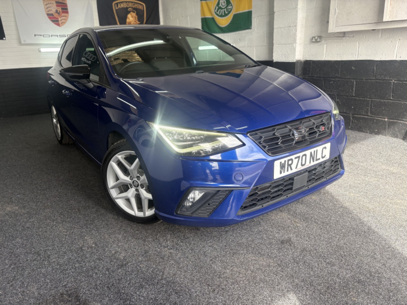 2020 SEAT Ibiza 1.0 Tsi Fr in Blue — image 1
