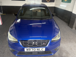 2020 SEAT Ibiza 1.0 Tsi Fr in Blue — image 3