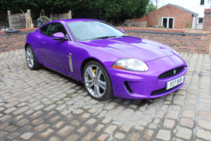 2011 Jaguar Xk 5.0 V8 Auto Euro 5 2dr in Purple — image 3
