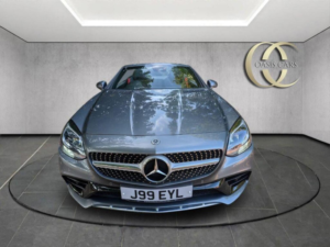 2018 Mercedes-Benz Slc 2.1 Slc250d Amg Line G-Tronic Euro 6 (s/s) 2dr in Grey — image 3