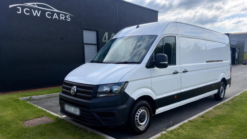 2022 Volkswagen Crafter 2.0 Tdi Cr35 Trendline Fwd Lwb High Roof Euro 6 (s/s) 5dr in White — image 1