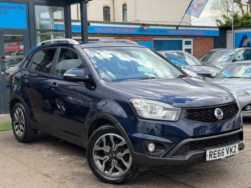 2016 Ssangyong Korando 2.2d Elx Auto 4WD Euro 6 5dr in Blue — image 1