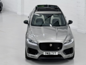 2018 Jaguar F-Pace 3.0 D300 V6 S in Silver — image 2