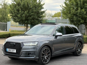 2018 Audi Sq7 4.0 Tdi V8 Tiptronic Quattro Euro 6 (s/s) 5dr in Grey — image 5