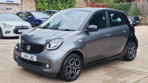 2018 Smart Forfour 0.9t Prime (premium Plus) Euro 6 (s/s) 5dr in Black — image 3