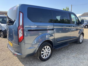 2019 Ford Tourneo Custom Wheelchair Accessible Vehicle Wav 2.0 310 Ecoblue Titanium in Blue — image 3