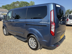 2019 Ford Tourneo Custom Wheelchair Accessible Vehicle Wav 2.0 310 Ecoblue Titanium in Blue — image 5