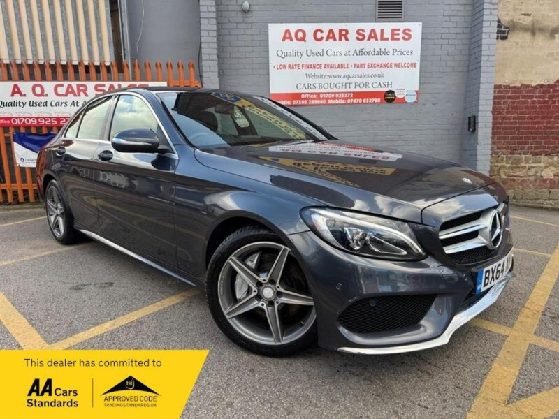 2014 Mercedes-Benz C Class 2.1 C250 Bluetec Amg Line G-Tronic+ Euro 6 (s/s) 4dr in Grey — image 1