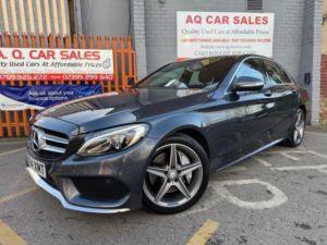 2014 Mercedes-Benz C Class 2.1 C250 Bluetec Amg Line G-Tronic+ Euro 6 (s/s) 4dr in Grey — image 3