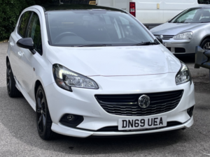 2019 Vauxhall Corsa 1.4i Sri Vx Line Nav Black Hatchback 5dr Petrol Manual Euro 6 (s/s) (90 Ps) in White — image 2