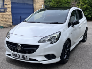 2019 Vauxhall Corsa 1.4i Sri Vx Line Nav Black Hatchback 5dr Petrol Manual Euro 6 (s/s) (90 Ps) in White — image 3