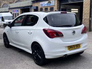 2019 Vauxhall Corsa 1.4i Sri Vx Line Nav Black Hatchback 5dr Petrol Manual Euro 6 (s/s) (90 Ps) in White — image 4