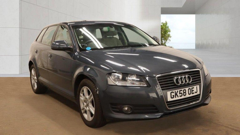 2008 Audi A3 2.0 Tfsi Se Sportback Euro 4 5dr in Grey — image 1