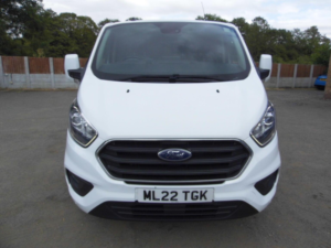 2021 Ford Transit Custom 2.0 300 Ecoblue Limited L2 H1 Euro 6 (s/s) 5dr in White — image 2