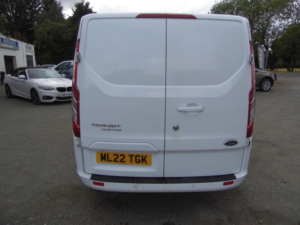 2021 Ford Transit Custom 2.0 300 Ecoblue Limited L2 H1 Euro 6 (s/s) 5dr in White — image 6