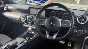 2019 Mercedes-Benz A Class 2.0 A220 Amg Line Black 5dr Auto+leather+satnav in Black — image 5