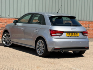 2016 Audi A1 1.6 Tdi S Line Sportback S Tronic Euro 6 (s/s) 5dr in Silver — image 5