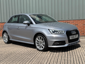 2016 Audi A1 1.6 Tdi S Line Sportback S Tronic Euro 6 (s/s) 5dr in Silver — image 6