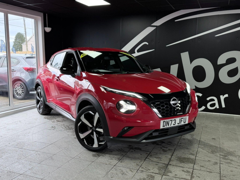 2023 Nissan Juke 1.6 Tekna Auto Euro 6 5dr in Red — image 1