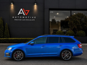 2017 Skoda Octavia 2.0 Tdi Vrs DSG 4WD Euro 6 (s/s) 5dr in Blue — image 4
