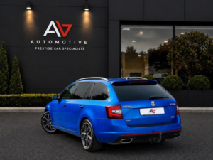 2017 Skoda Octavia 2.0 Tdi Vrs DSG 4WD Euro 6 (s/s) 5dr in Blue — image 5