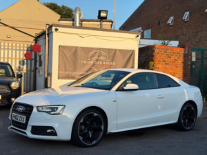 2013 Audi A5 2.0 Tdi Black Edition Euro 5 (s/s) 2dr in White — image 3