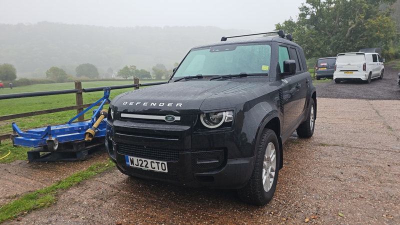 2022 Land Rover Defender 110 3.0 D250 Mhev S Hard Top SUV Auto 4WD Mwb Euro 6 (s/s) 5dr in Black — image 1