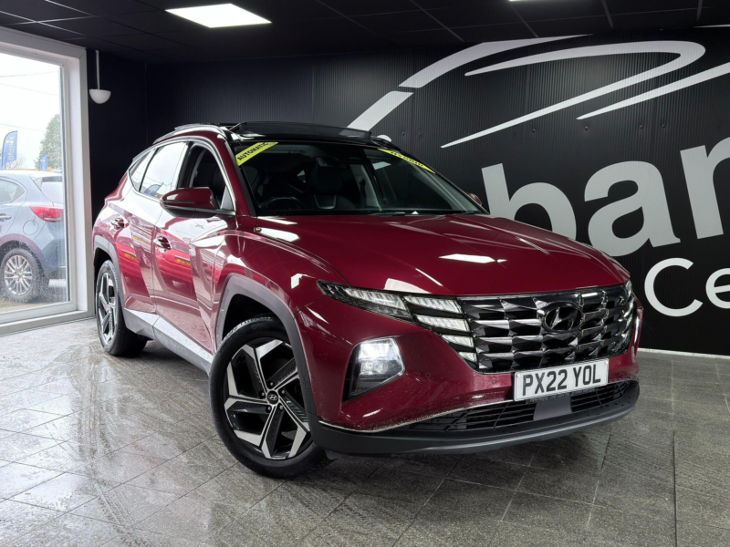 2022 Hyundai Tucson 1.6 H T-Gdi Ultimate Auto Euro 6 (s/s) 5dr in Red — image 1