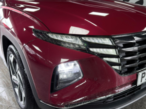 2022 Hyundai Tucson 1.6 H T-Gdi Ultimate Auto Euro 6 (s/s) 5dr in Red — image 5