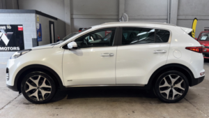 2016 Kia Sportage 2.0 Crdi Gt-Line Diesel White 5dr Satnav+cruise+leather in White — image 2