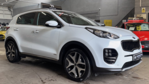 2016 Kia Sportage 2.0 Crdi Gt-Line Diesel White 5dr Satnav+cruise+leather in White — image 4