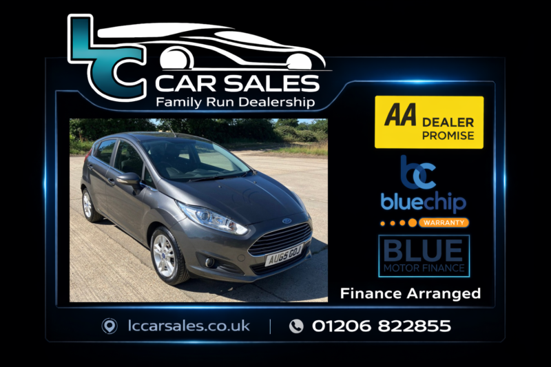 2015 Ford Fiesta 1.25 Zetec 5dr in Grey — image 1