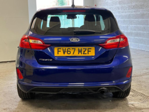 2018 Ford Fiesta 1.0t Ecoboost St-Line Hatchback 3dr Petrol Manual Euro 6 (s/s) (125 Ps) in Blue — image 3