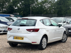 2015 SEAT Leon 1.2 Tsi Se Euro 6 (s/s) 5dr in White — image 3