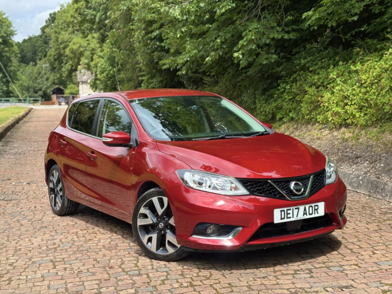 2017 Nissan Pulsar 1.2 Dig-T Tekna in Red — image 1