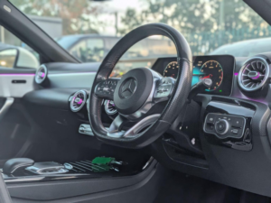 2018 Mercedes-Benz A Class 1.3 A180 Amg Line (premium) 7g-Dct Euro 6 (s/s) 5dr in White — image 2