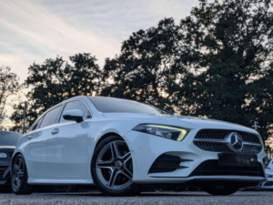 2018 Mercedes-Benz A Class 1.3 A180 Amg Line (premium) 7g-Dct Euro 6 (s/s) 5dr in White — image 3