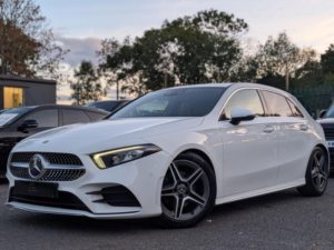 2018 Mercedes-Benz A Class 1.3 A180 Amg Line (premium) 7g-Dct Euro 6 (s/s) 5dr in White — image 5