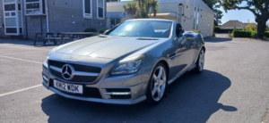 2012 Mercedes-Benz Slk 3.5 Slk350 Blueefficiency Amg Sport in Silver — image 4