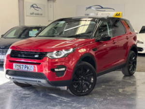 2017 Land Rover Discovery Sport 2.0 Td4 Hse Black in Red — image 4