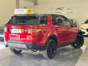 2017 Land Rover Discovery Sport 2.0 Td4 Hse Black in Red — image 6