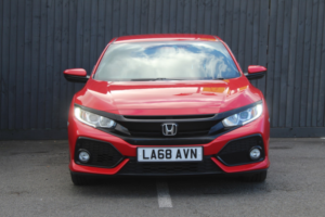 2018 Honda Civic 1.0 Vtec Turbo Sr in Red — image 3