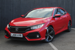 2018 Honda Civic 1.0 Vtec Turbo Sr in Red — image 4